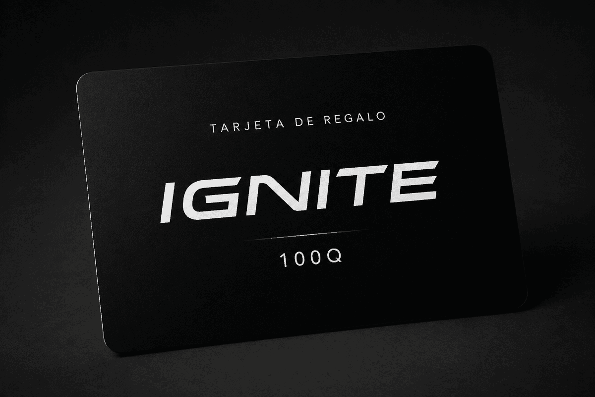 Tarjeta de regalo IGNITE Q100.00